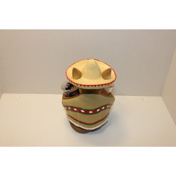 Mexican Chihuahua with Sombrero Hat and Serape TEQUILA CUP HOLDER - Picture 3 of 4